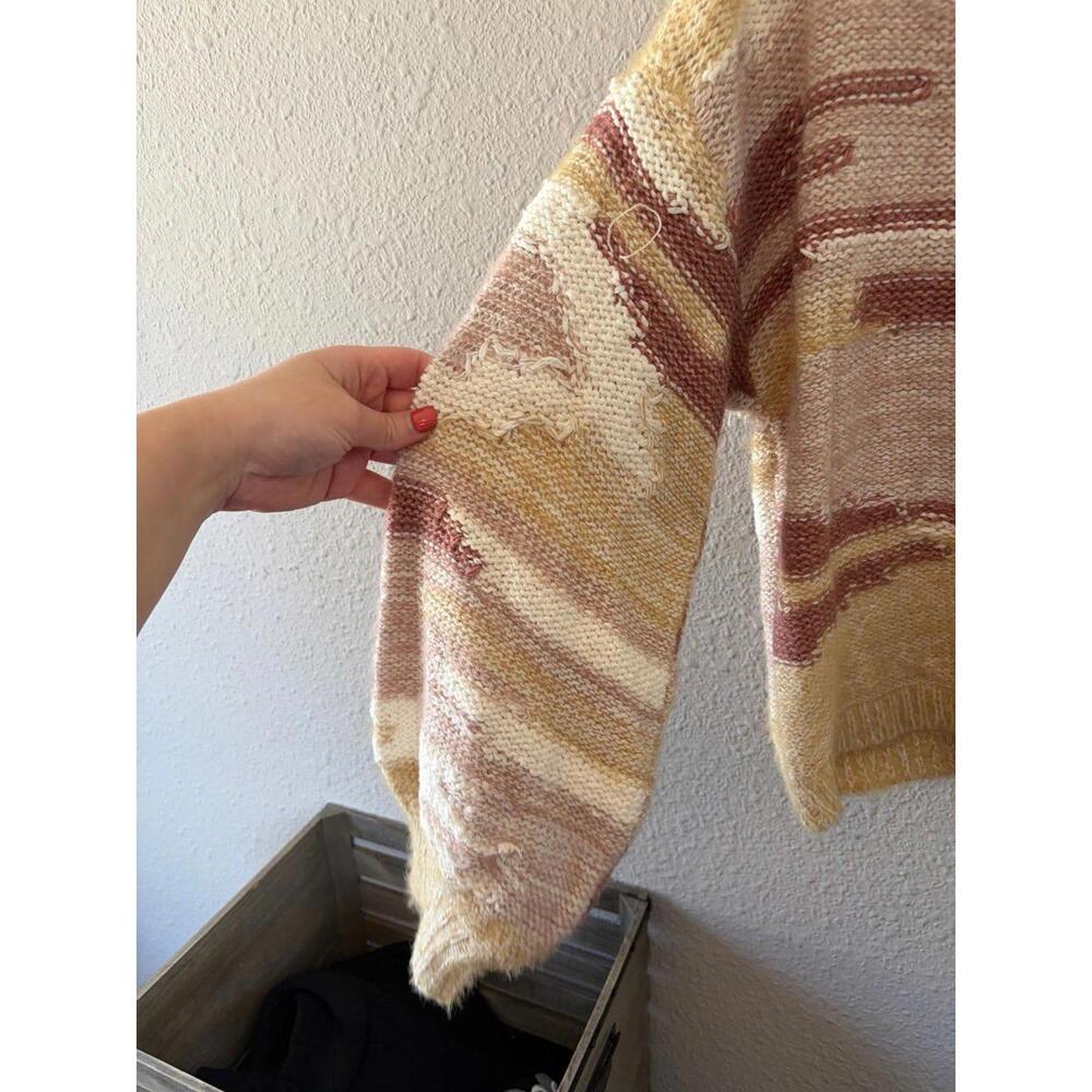 NWT Chembery from Buckle Cream Multi Mixed Yarn Sweater size S. So soft! $50 on - Picture 5 of 6